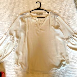 LOFT Peasant Long Sleeve Blouse